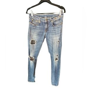 Italian distressed Jeans. Size 29 Regular